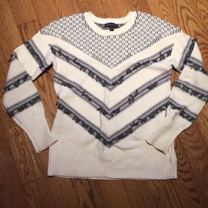 Banana Republic Fringe-y Sweater!